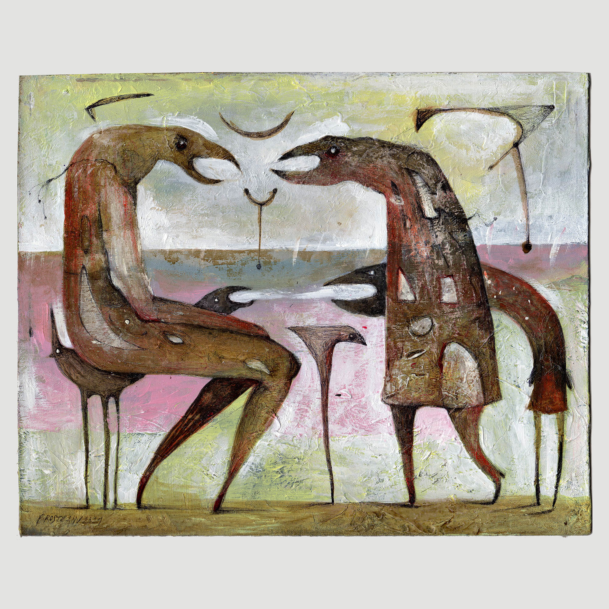 ABSURD PHENOMENONS | Drawings on paper | Valentina Brostean